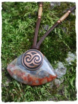 Celtic Spiral & Stone